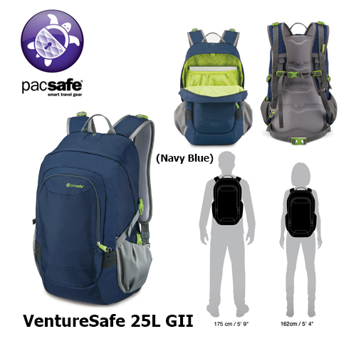 pacsafe venturesafe 25l gii pack